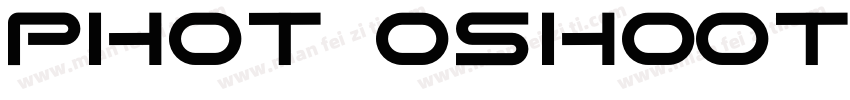 Phot oshoot- Regular字体转换